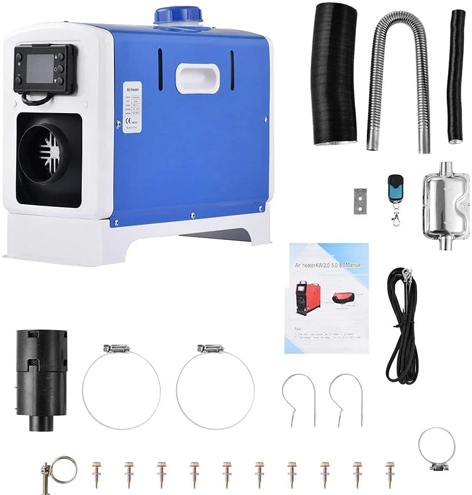 

Воздушный обогреватель для грузовиков/автомобилей/лодок, кондиционирование воздуха, 5 кВт, 12 В, воздушный обогреватель, все в одном, портати...