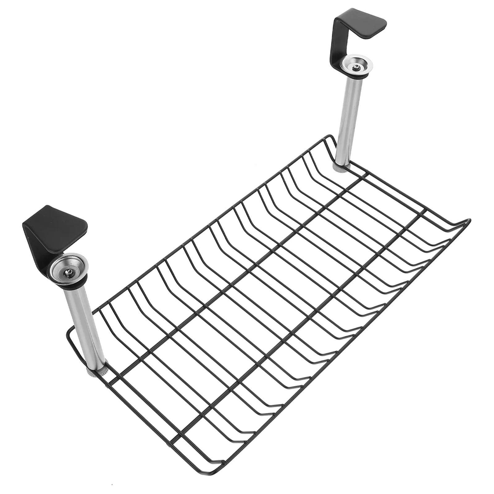 

Desk Cabletray Organizer Management Wire Rack Cord Storage Basket Set Officemetal Organizers Table