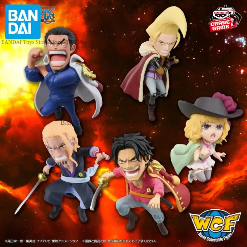 Фото Оригинальная фигурка Bandai Banpresto WCF God Valley Incident vol.1: Гарп, Стусси, Гарлинг, Рэйли, Роджер. Аниме-фигурка, статуэтка, игрушка. №5