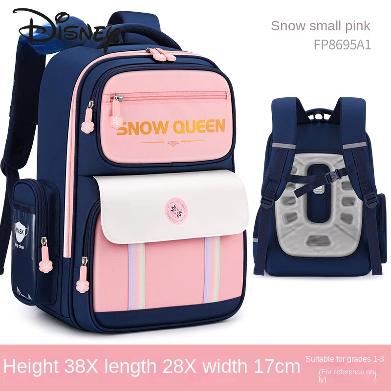 Disney 2023 New Girls' Backpack Fashion High Quality Student Backpack Cute Small Fresh Versatile Children's School Backpack