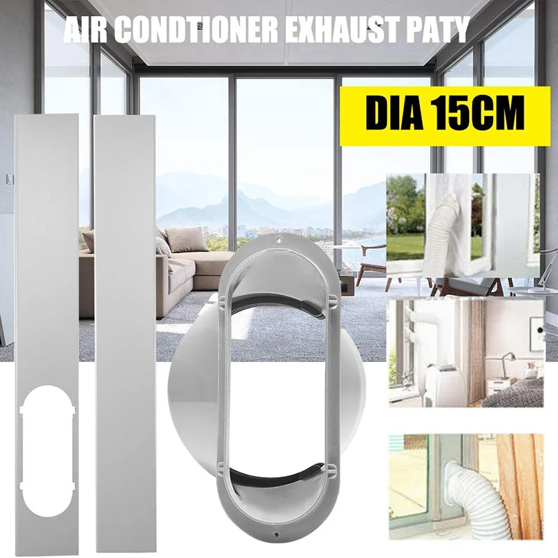 

Window Adapter Local Air Conditioner Accessories Window and Device Adapter Mobile Air Conditioning Baffle useful wzpi