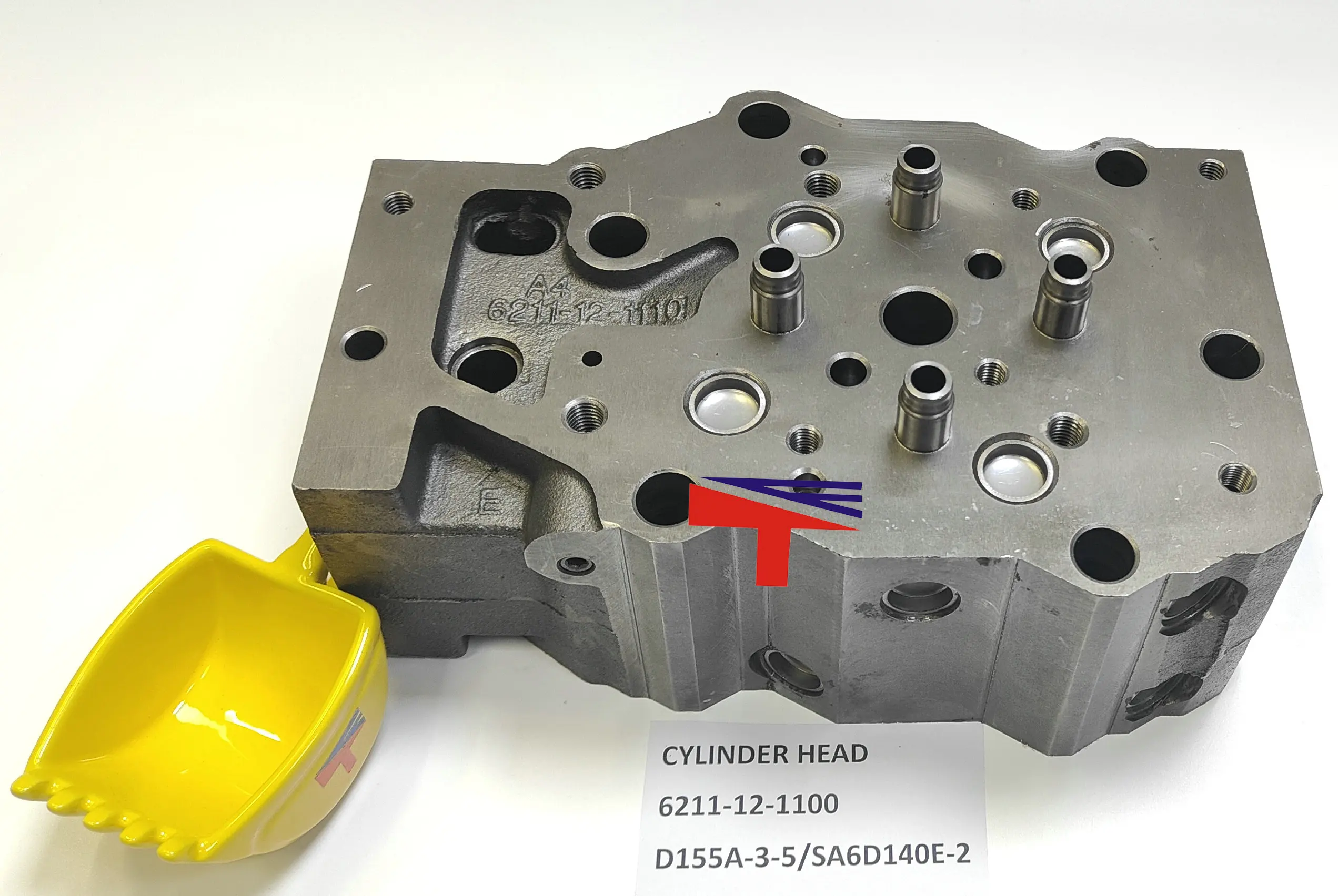 Головка блока цилиндров двигателя 6211-12-1100 для BUILDOZER D155A-3 ENGINE S6D140