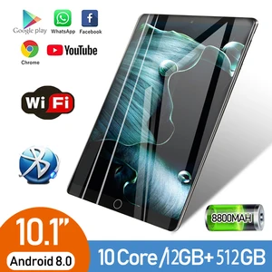 Laptop Google Play Dual SIM Notebook 8800mAh Global Version Tablet Android WPS Office Pad Mini 5G 12