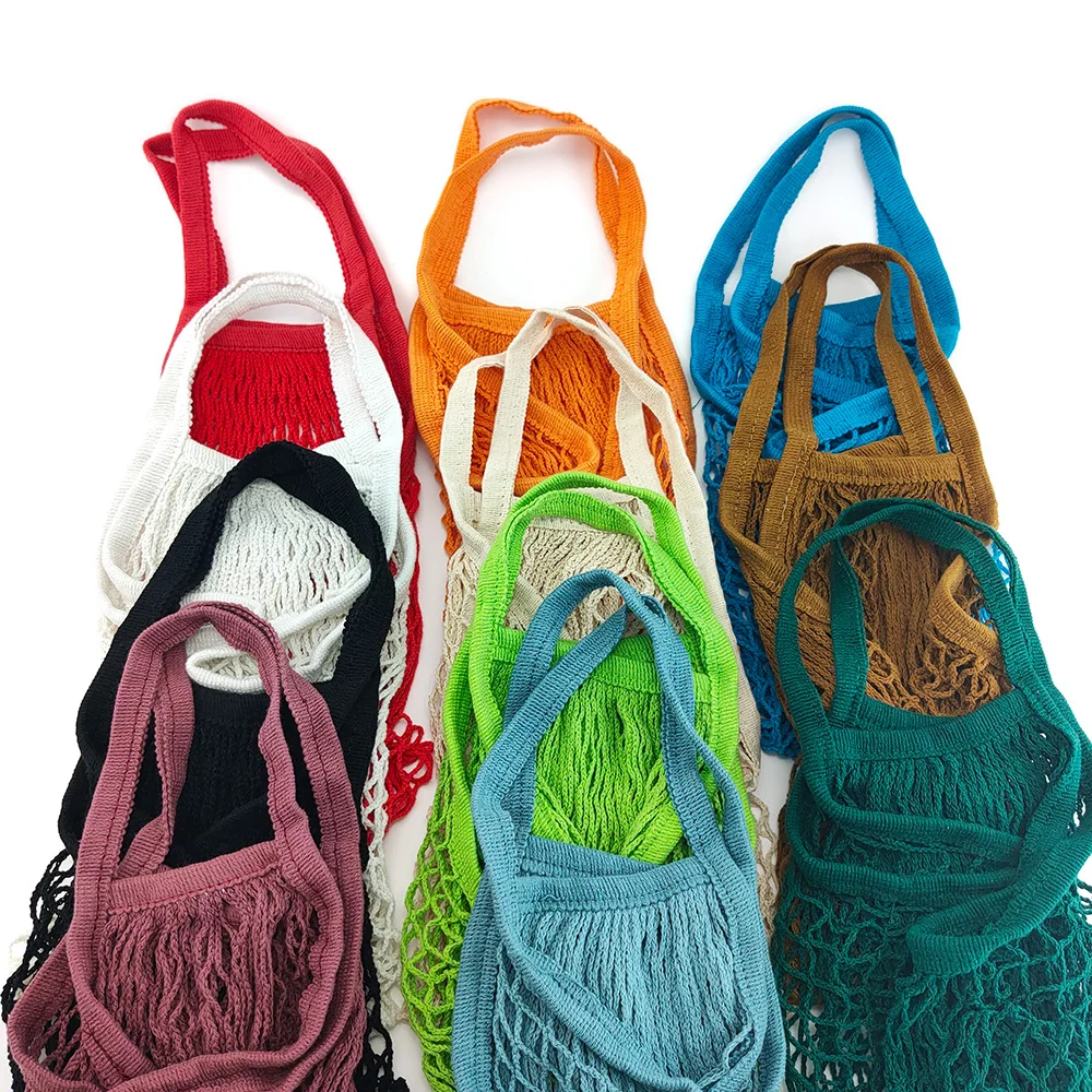 

Portable Hollow Portable Mesh Bag Reusable Large Capacity Shopping Bags Fruit Vegetable Daily Necessities Storage Home Storage