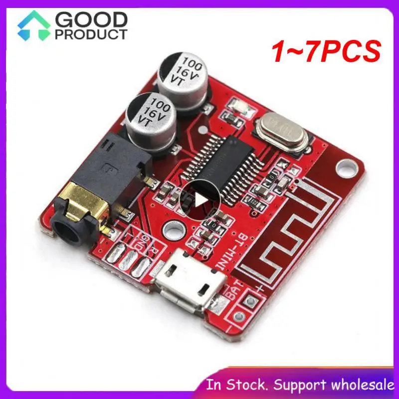 

1 ~ 7 шт., плата аудиоресивера 5,0, mp3 Стандартная плата, беспроводной стерео музыкальный модуль