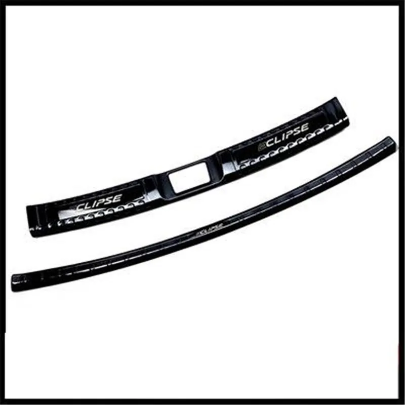 

For Mitsubishi Eclipse Cross 2018 2019 Car styling Rear Bumper Protector Sill Trunk Tread Plate Trim