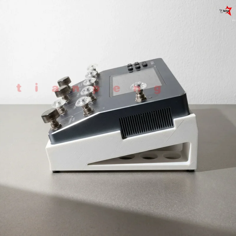 WYORESY Эргономичная подставка-держатель для педалей Neural DSP Quad Cortex с наклоном, антискользящая, настольная, для мультиэффект-педалей, с приподнятым основанием, студийный аксессуар (art.: 3920dbbab2f45) - 3920dbbab2f45