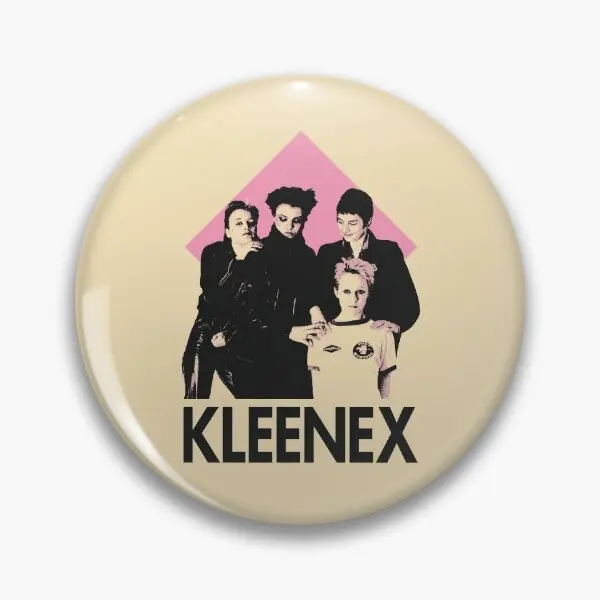 Liliput Post Punk Мягкая пуговица металлическая ювелирная брошь на воротнике забавная