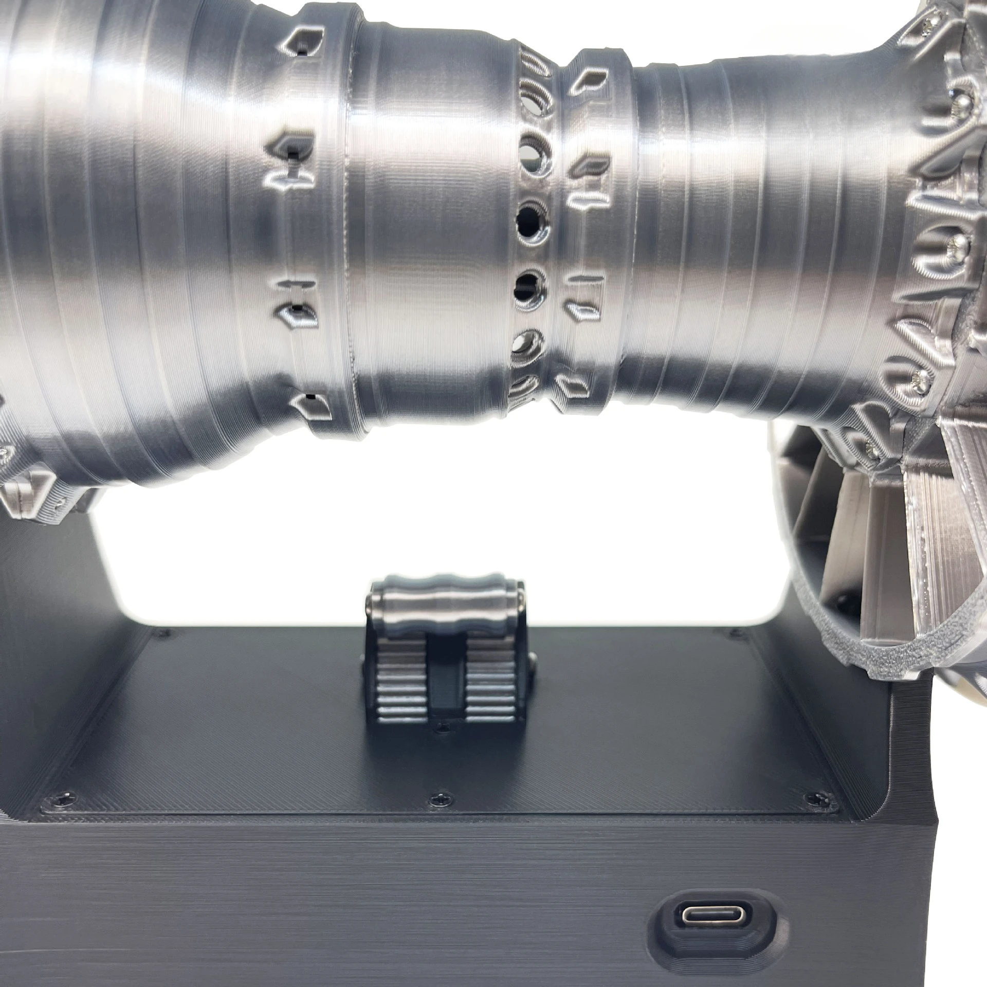 3D-печать имитационная модель двигателя самолета может запускать игрушечную