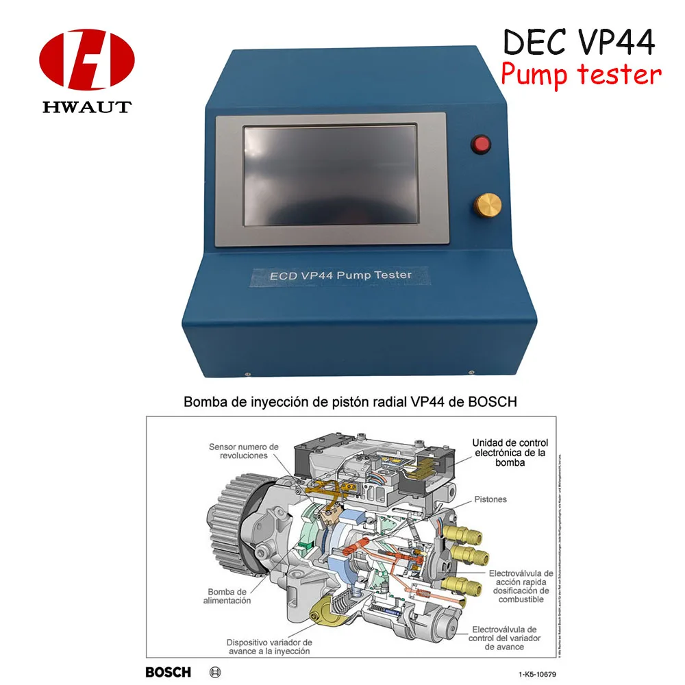 VP44 Тестер дизельного инжектора Электронный симулятор испытаний насоса E 1024150 Для
