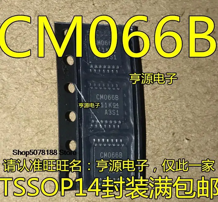 10 шт. CD4066 CD4066BPWR TSSOP-14 CM066B IC