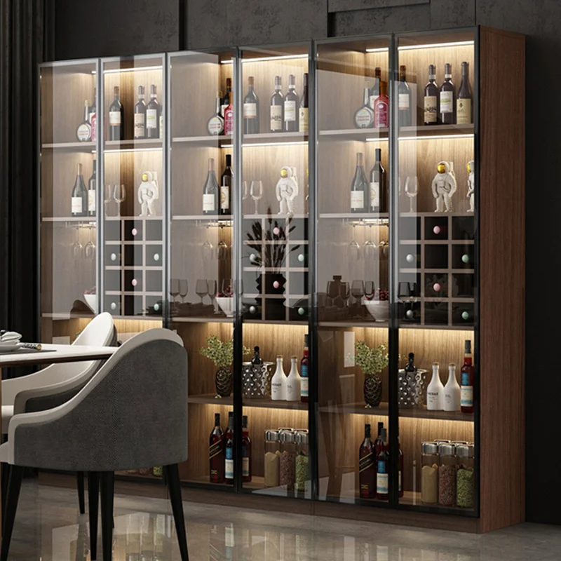 Портативный бар антикварная мебель шкаф роскошные аксессуары витрина украшение