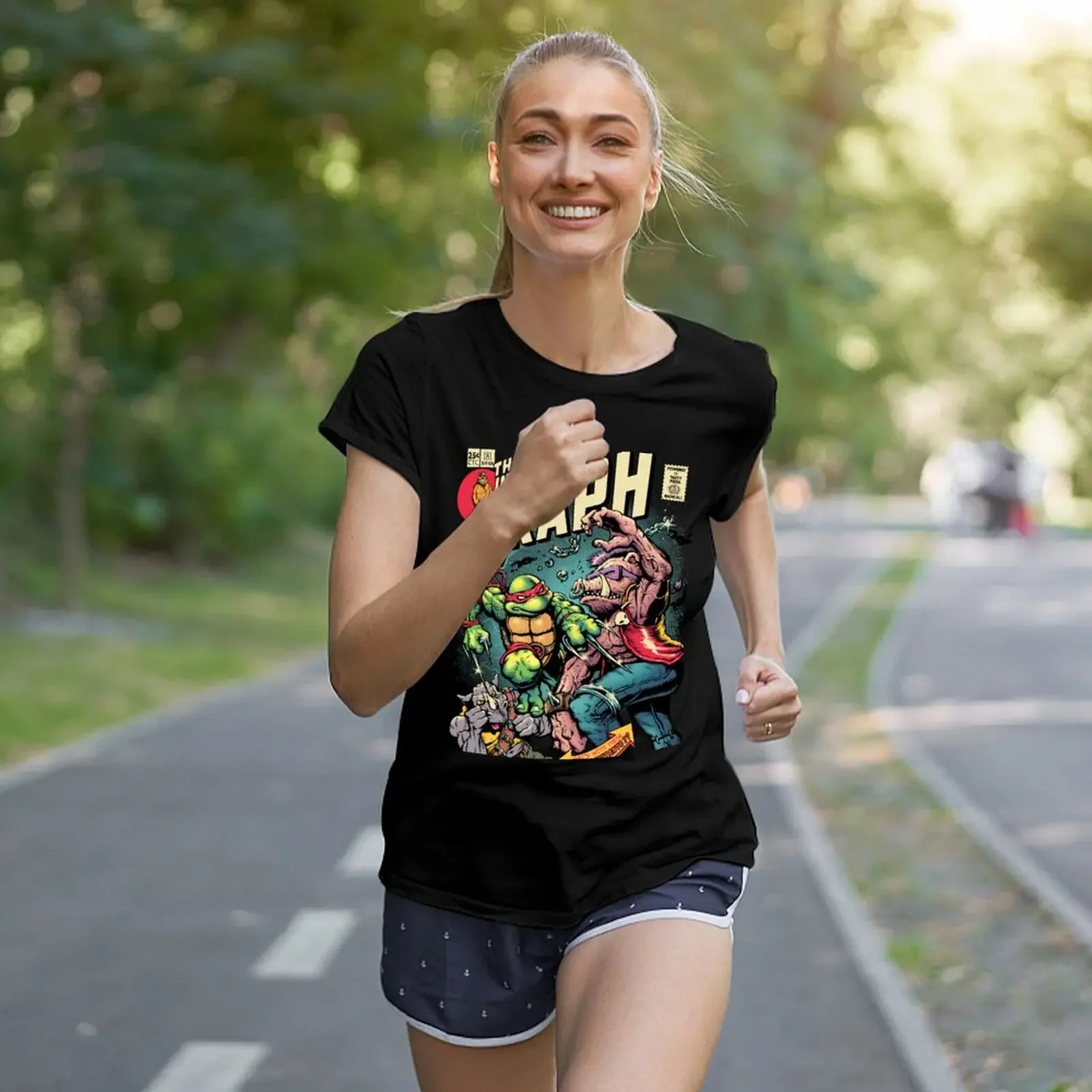 Футболка Невероятный Раф топы больших размеров одежда в стиле аниме эстетичная