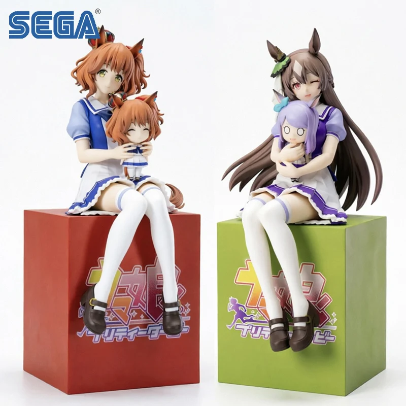 Фото SEGA Pretty Derby XStellar Астон Мачан Сатоно Даймонд, версия в сидячей позе. Фигурки аниме-персонажей из ПВХ, модель игрушки №1
