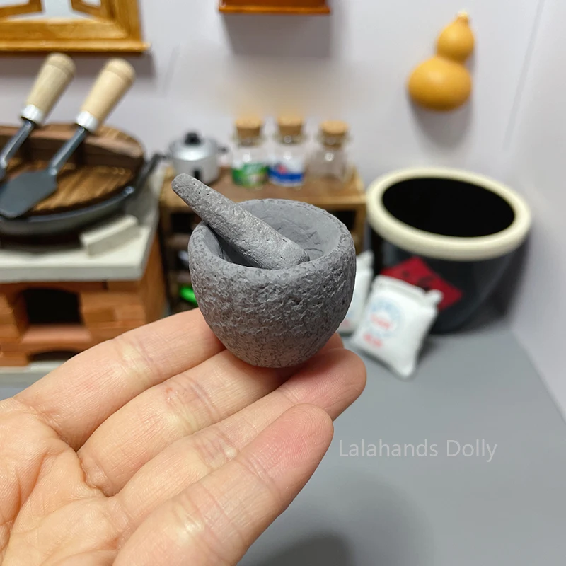 

Кукольный Миниатюрный чесночный горшок, модель железного чайника для кукольного домика, кухонная игрушка, декоративные аксессуары