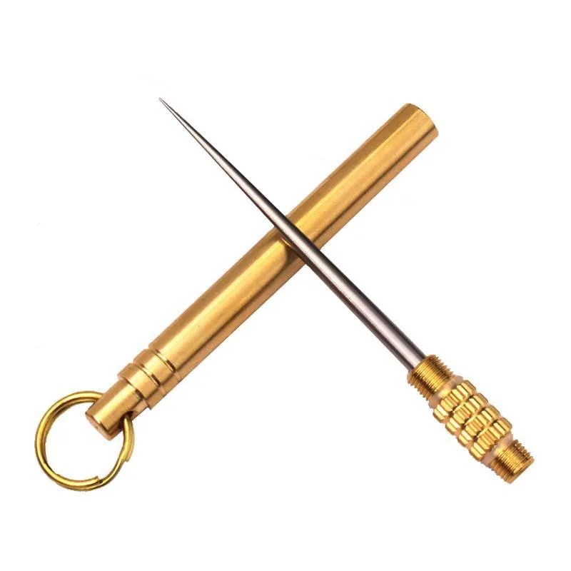 

New Multi-purpose Titanium Tin Foil Hookah Puncher Reusable Toothpick Fruit Fork Portable Sheesha Nargile Accessories Travel Kit