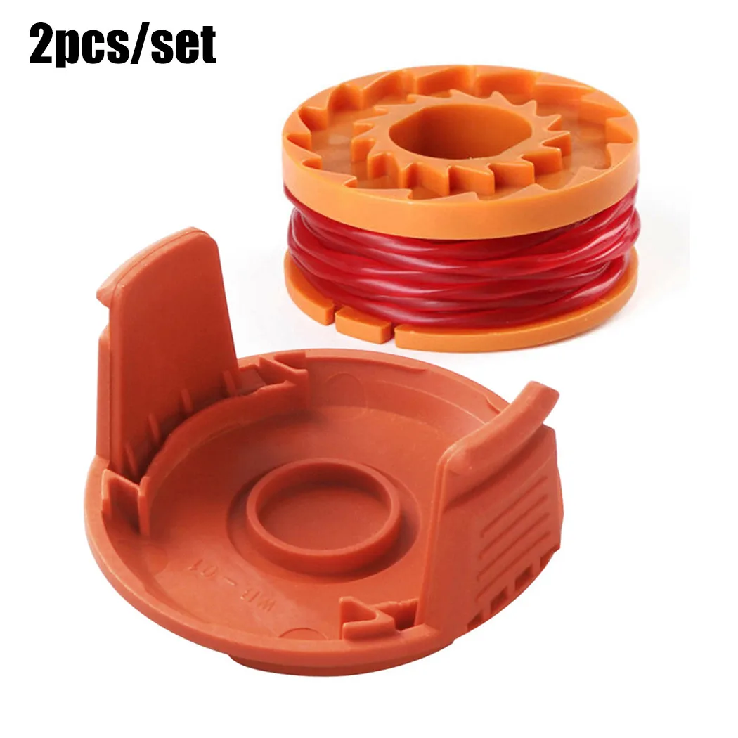 

Line Trimmer Spool Replace Spool Trimmer 1x2.5m Cap For MacAllister MGTP18Li Durable