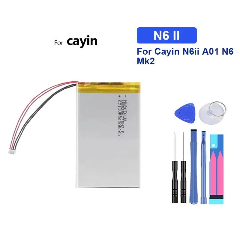 Сменный аккумулятор N6 II емкостью 5900 мАч для Cayin N6ii A01 n6 Mk2