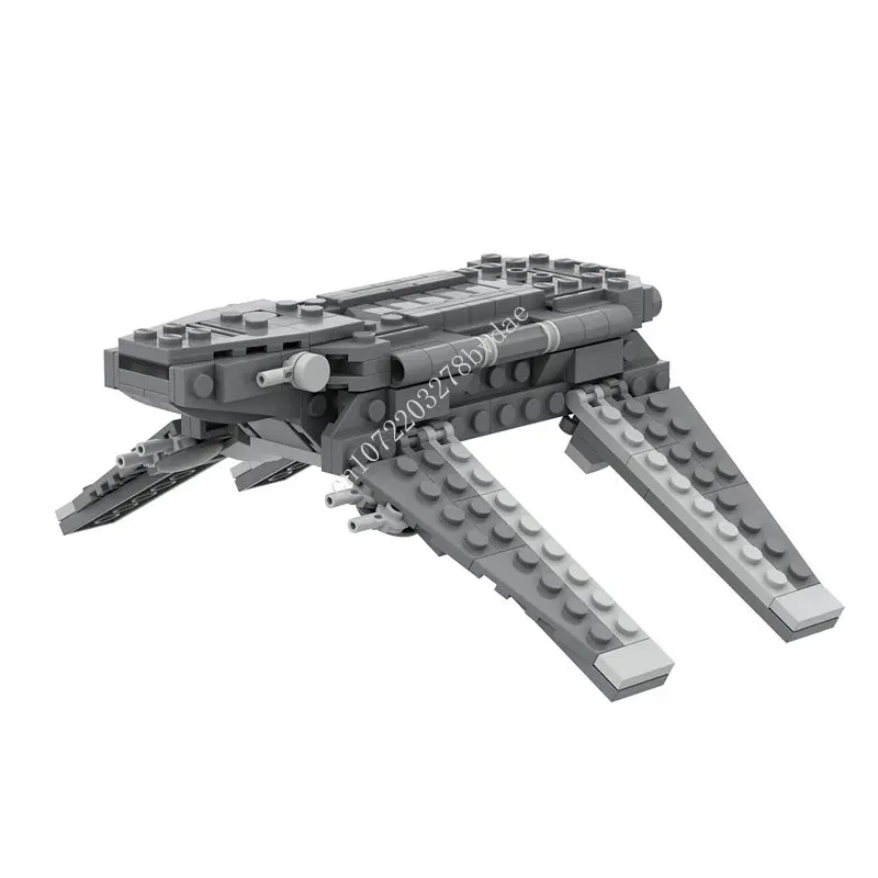 

272PCS MOC Space Battle Micro Zeta-Class Cargo Shuttle Model Building Block Architecture DIY Assemblys Kids Birthday Toys Gifts