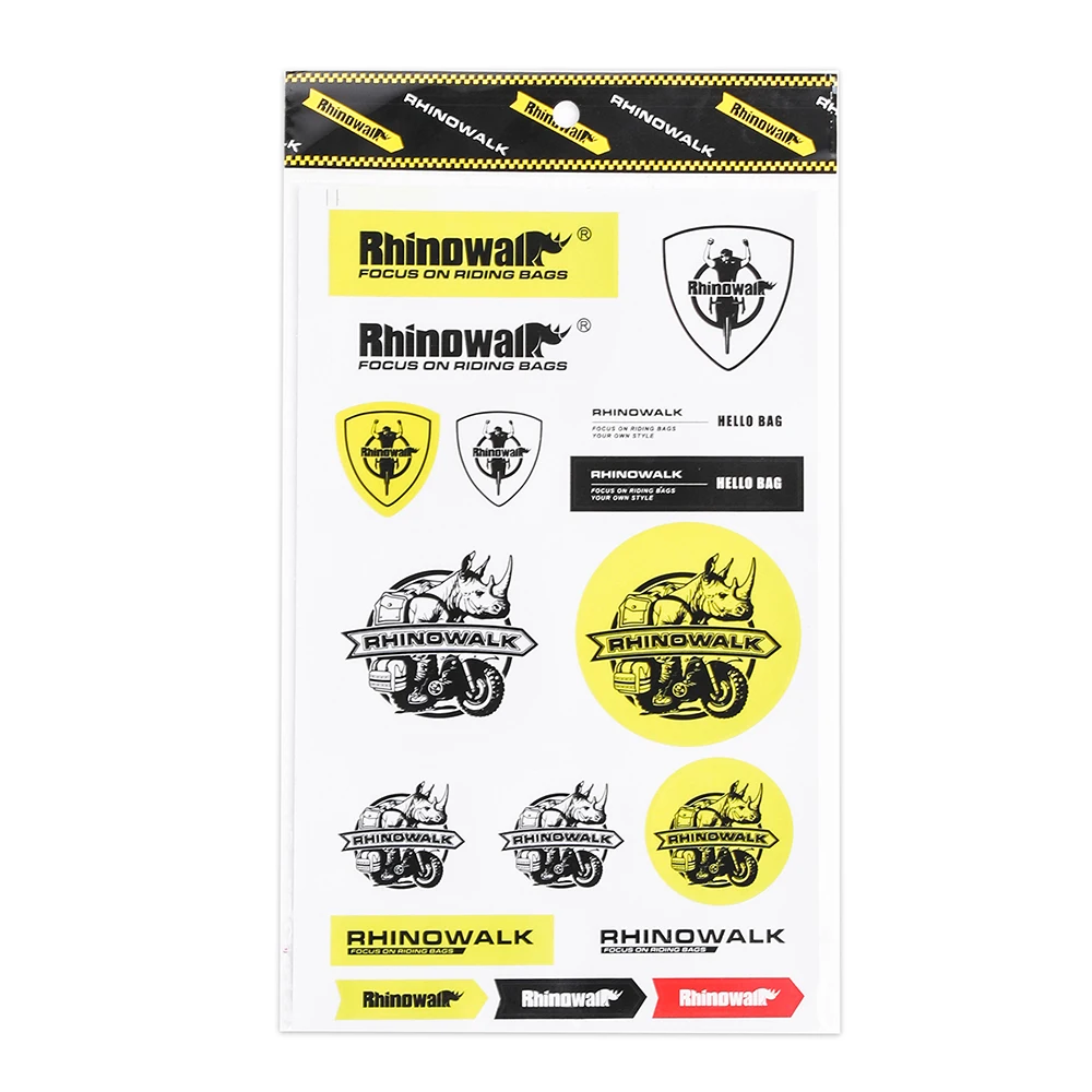 

Наклейки Rhinowalk для мотоцикла, наклейки, автомобиль, велосипед, шлем, танк, гоночный логотип спонсора, набор для KTM YAMAHA Kawasaki Suzuki Honda BMW