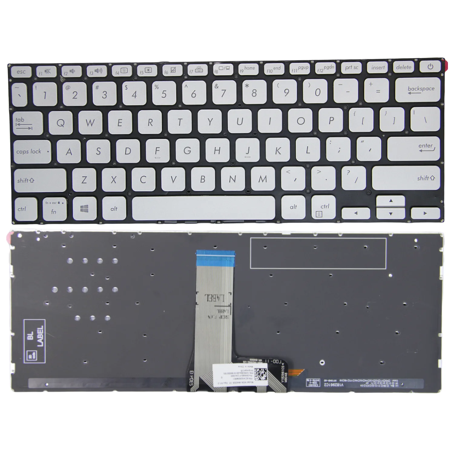 Новая американская клавиатура для Asus X412 X412J A412 A412UB R424 R424F V4000V V4000F V4000 V4000D