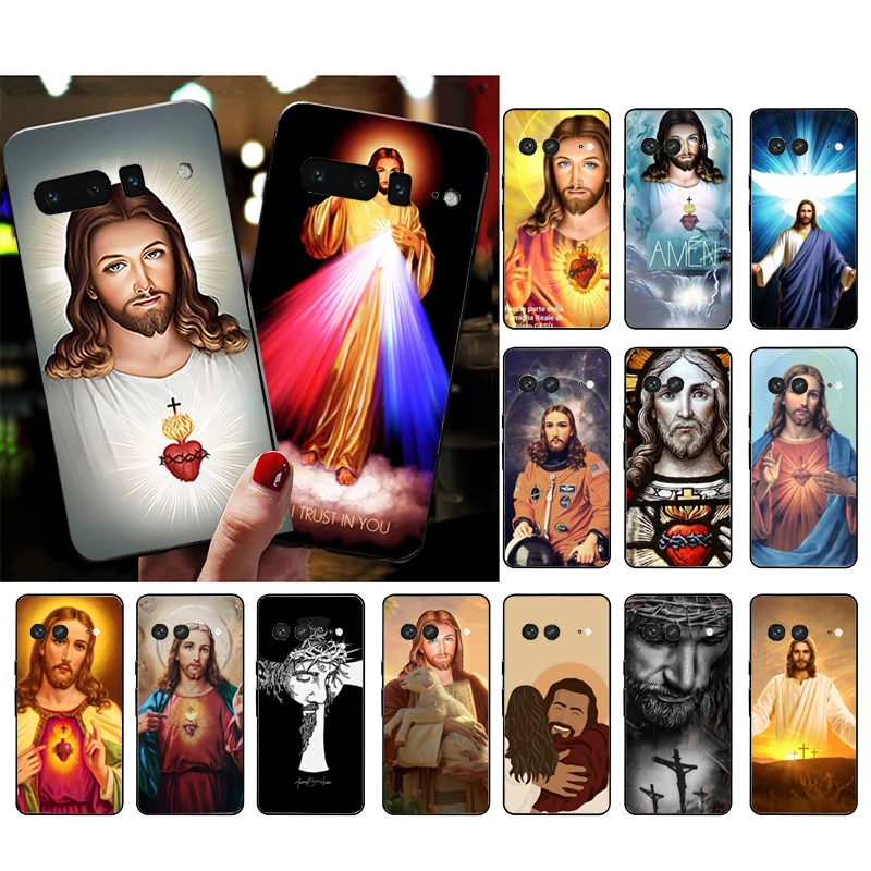 

Phone Case for Google Pixel 7 Pro 7a 6A 6 Pro 5A 4A 3A Pixel 4 XL Pixel 5 6 4 3 XL 3A XL 2 XL Jesus Amen Christ God Case