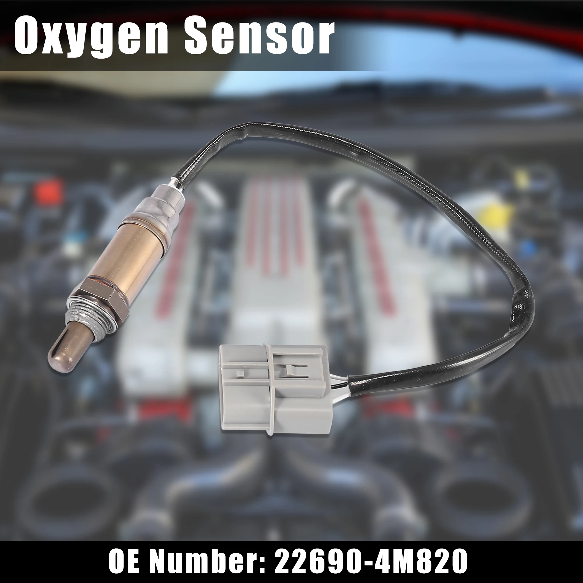 

X Autohaux Auto Lambda Oxygen Sensors 22690-4M820 for Nissan Sentra 00-01 Exhaust Gas Air Fuel Ratio O2 Sensors Car Accessories