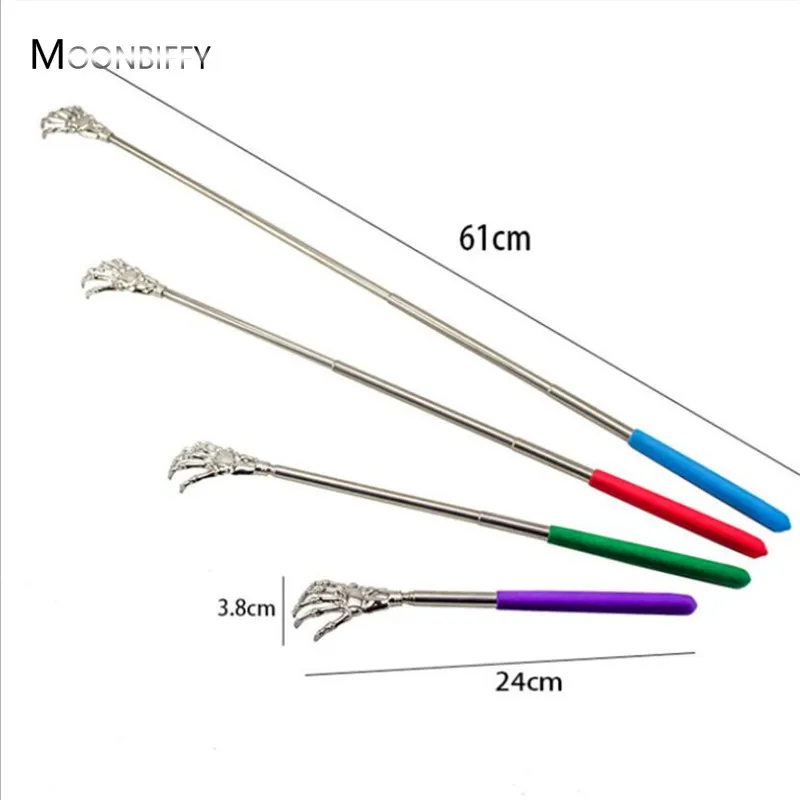 

Back Scratcher Telescopic Stainless Steel Claw Massager For Back Massage Promotion Tools For Blood Circulation Relax Health Tool