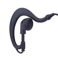 2 pin acoustic tube earpiece mic ptt headset for motorola radios gp88 gp300 walkie talkie earpiece