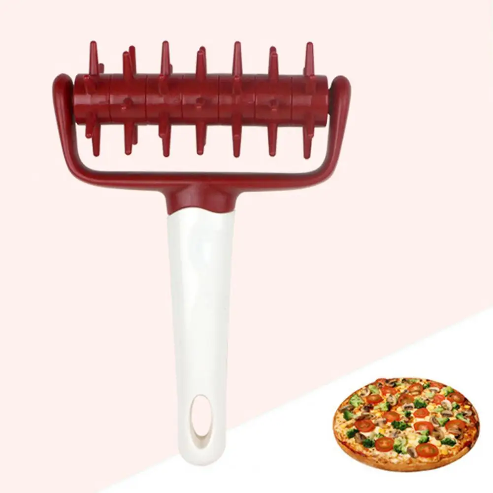 

Durable Food Grade Non-slip Prevents Dough Blistering Pizza Hole Puncher Pizza Needle Roller Pizza Hole Puncher