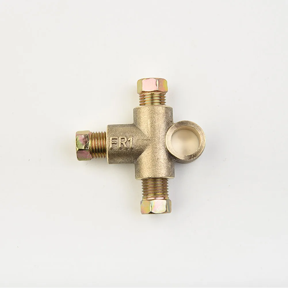 Рисунок 5 - Тройник с 3-сторонним тормозом и 3 наружными гайками