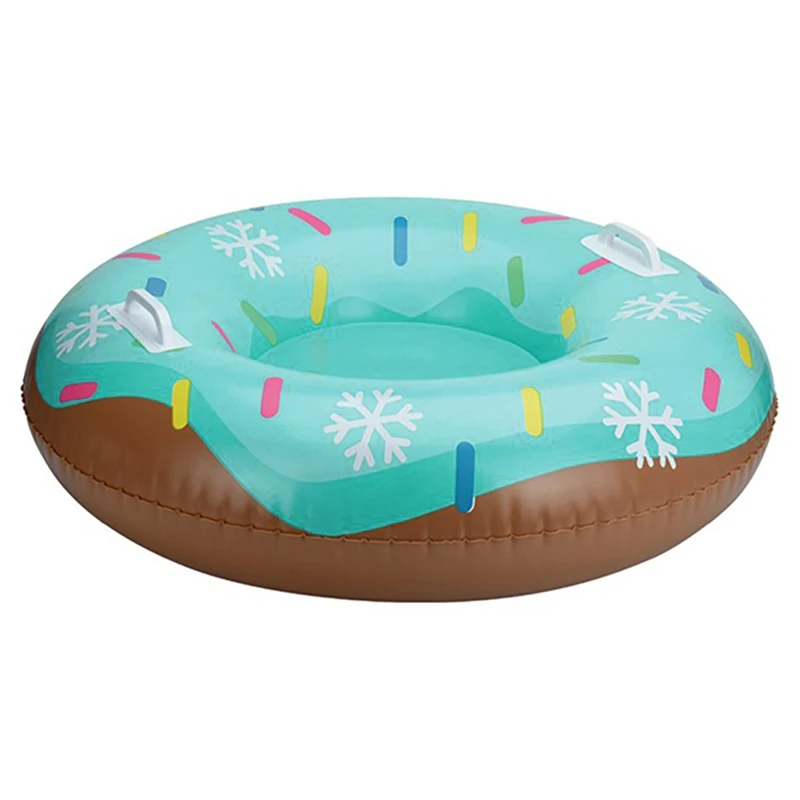 

Top!-Snow Tube 35 Inch Inflatable Snow Tube Toy for Kids and Adults Winter Inflatable Snow Sled Toys ​Outdoor Snow Toys