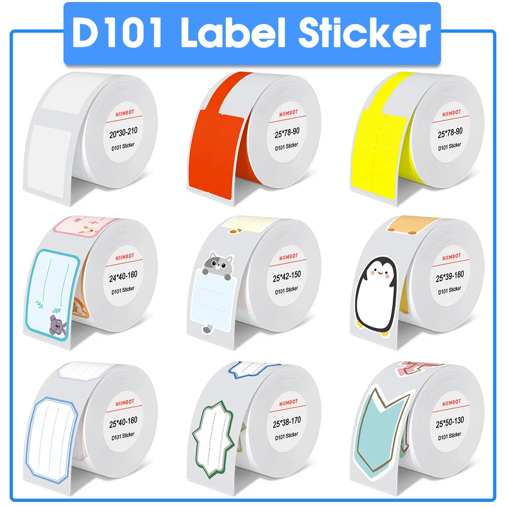 Водонепроницаемая самоклеящаяся лента для этикеток Niimbot D101 |