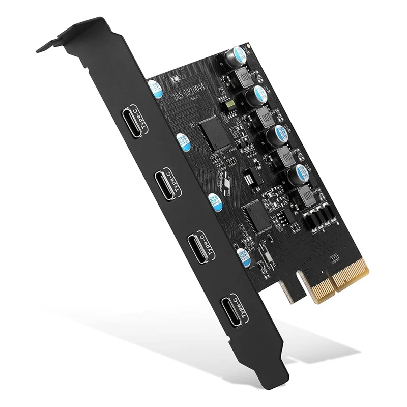 

PCI Express карта USB 3,2/3,1 PCI Express на 4-портовый концентратор типа C, внутренняя Плата расширения, контроллер, адаптер для настольного ПК