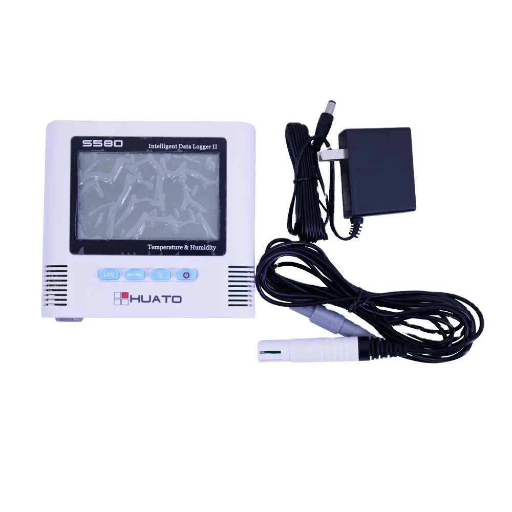 

HUATO S580-EX-RJ45 Intelligent регистратор данных влажности и температуры-40 ~ 85C 0 ~ 100% RH