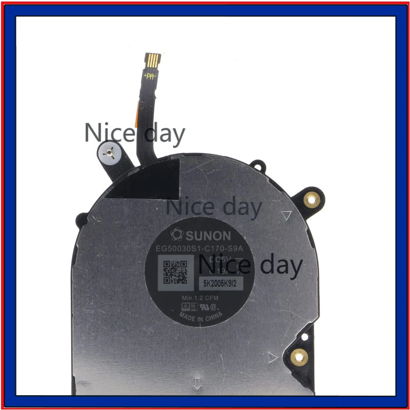 Для DELL XPS 13 7390 2-в-1 0VDFK8 EG50030S1-C170-S9A EG50030S1-C180-S9A охлаждающий вентилятор для ноутбука