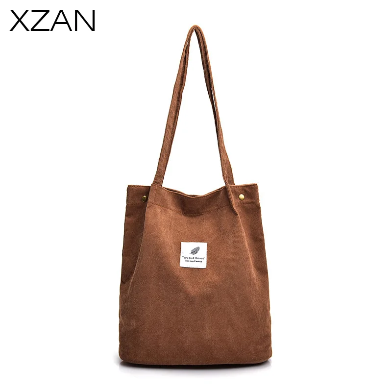 

Hot Large Capacity Women Messenger Bags Totes Corduroy Single Shoulder Bag Crossbody Bags Brand Recommended bolsa feminina
