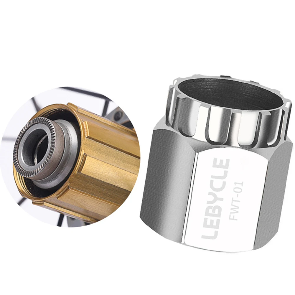 

Bicycle Lockring Sleeve Cassette Flywheel Removal Freewheel Remover Repair Tool MTB Road Cycling Bike Accessories Bicycle Parts