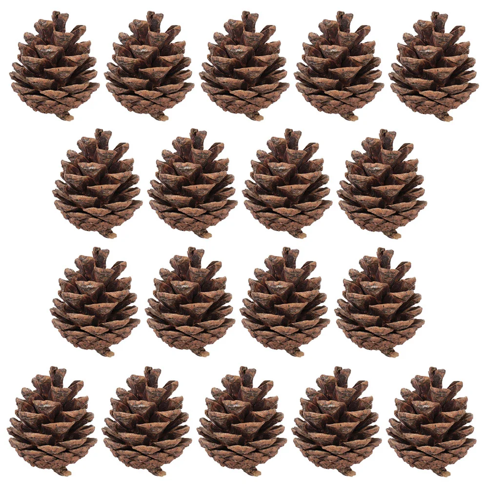 

Natural Pine Cones DIY Christmas Tree Wreath Garland Ornament Fall Thanksgiving New Year Party Decoration