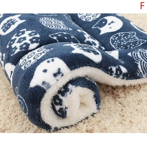 Мягкий пушистый разноцветный милый коврик для домашних животных с принтом звезд, теплое дышащее удобное одеяло для кошек и собак, товары для домашних животных