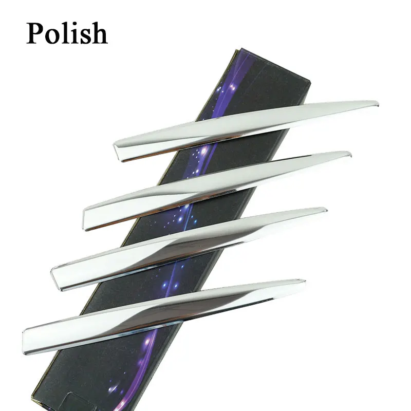 

4pcs Stainless Steel Chrome Door Handle Cover Trim Strips For BMW 1 3 Series X3 X5 X6 f30 f25 Accessories