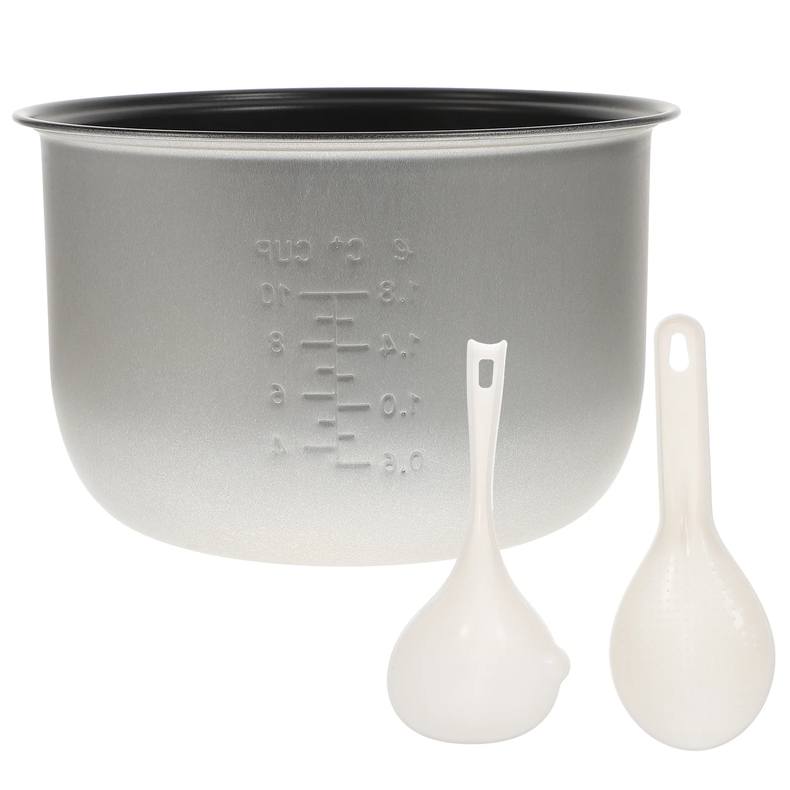 

Ceramic Nonstick Pan Cooker Inner Pot Cookware Rice Liner Stainless Steel Container