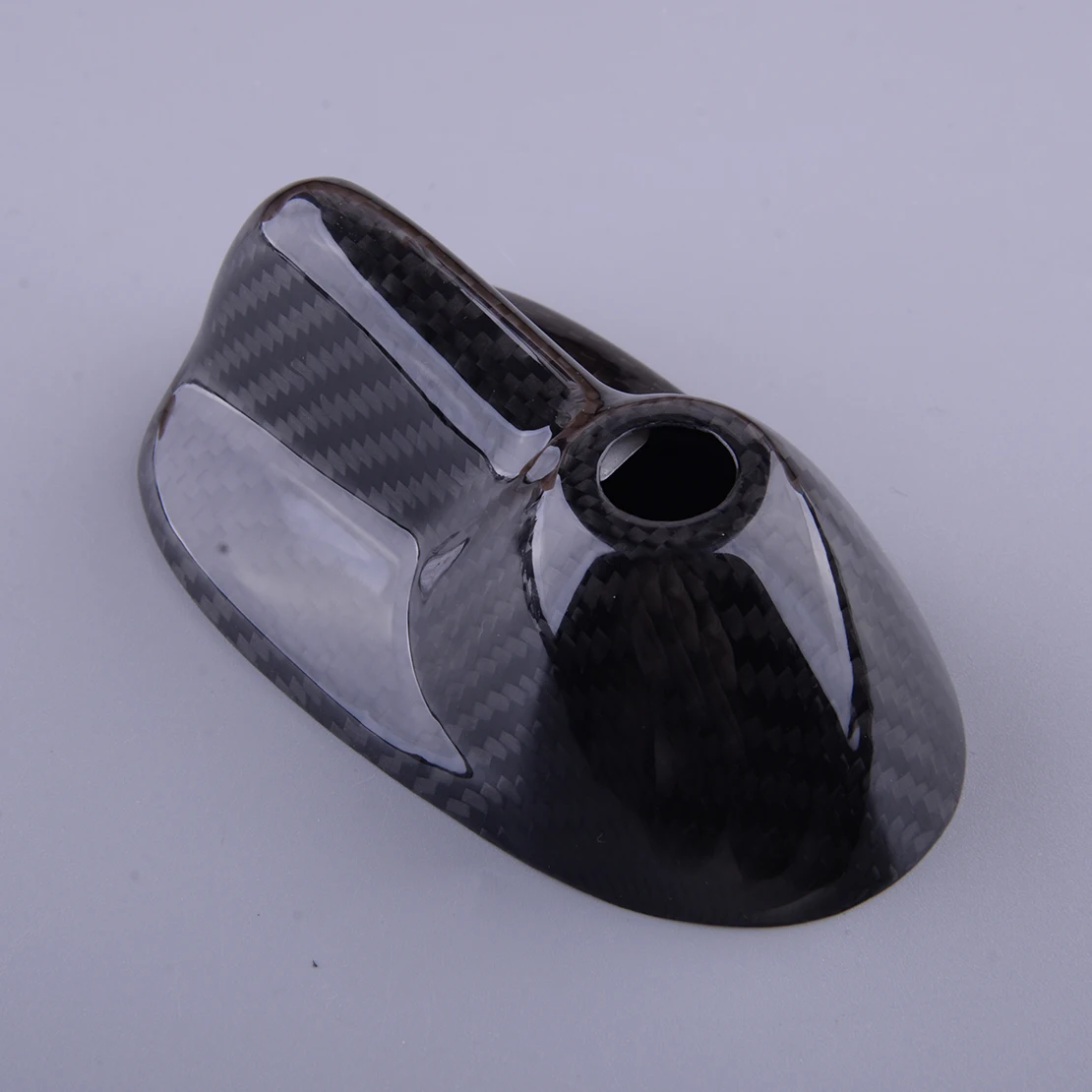 Carbon Fiber Car Roof Antenna Base Cover Trim Fit For Mini Cooper R56 LCI 2013 2012 2011 2010 2009 2008 2007