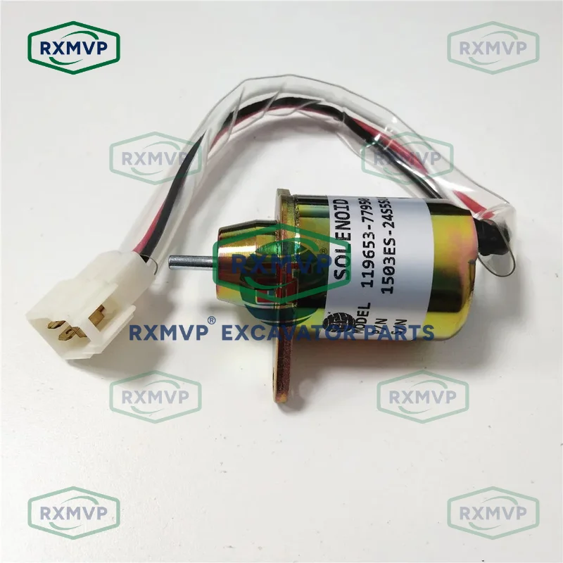 1503ES-24S5SUC 5S Электромагнит отключения подачи топлива 24V подходит для экскаватора