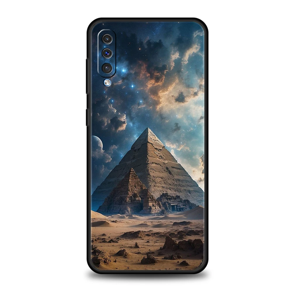 Фото Чехол Egypt Egyptian God Pyramid для Samsung A56 A36 A26 A24 A16 A14 A12 A32 A50 A70 A20E A20S A22 A34 A54 A42 A52 5G A06 Cover №2