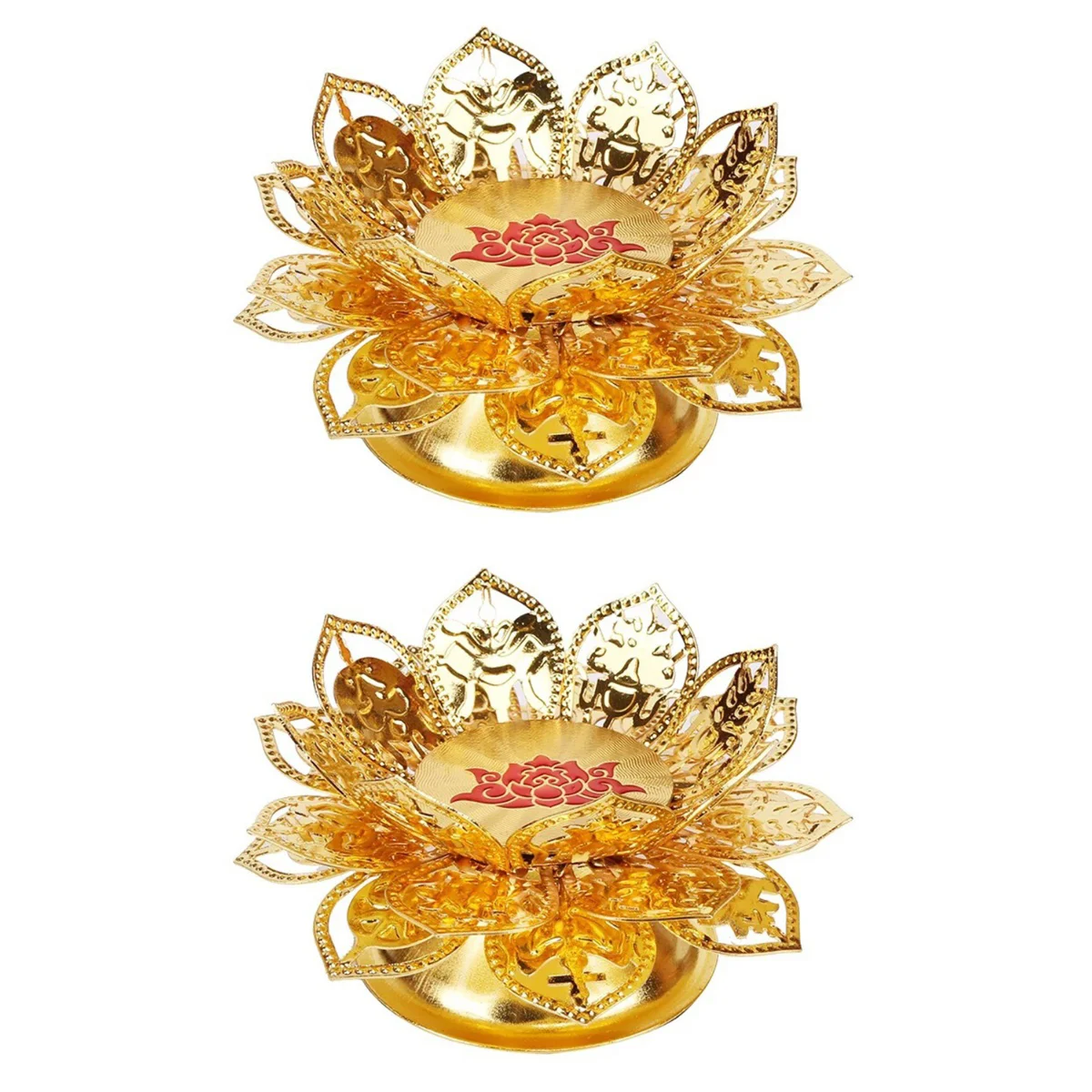 

Holderlotus Tealight Wick Stand Floating Holders Tea Light Lamp Retro Flower Holiday Tablestick Oil Vintage Religiouscenterpiece