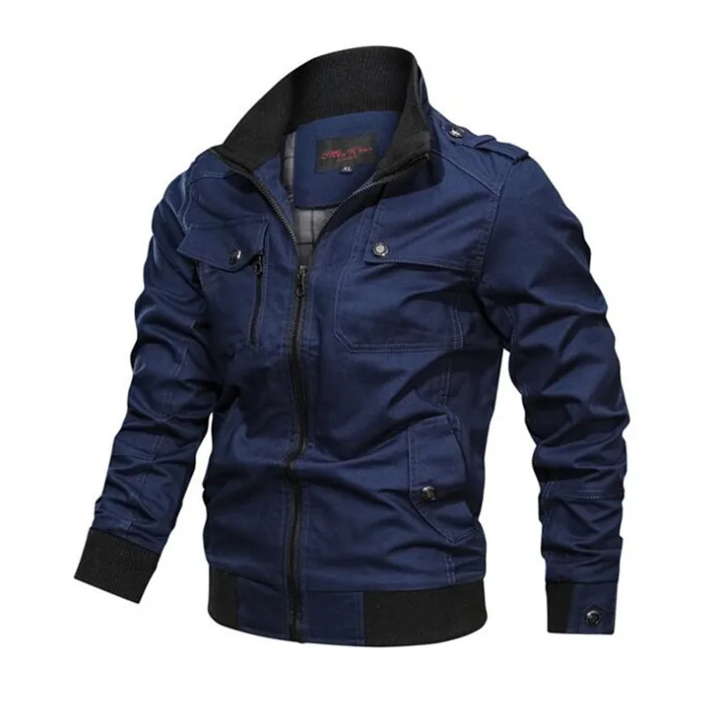 

New Top Quality Men's Function of The Wind Brand Jacket Casual Streetwear Tactical Bomber Windbreaker Jackets Autumn Winter