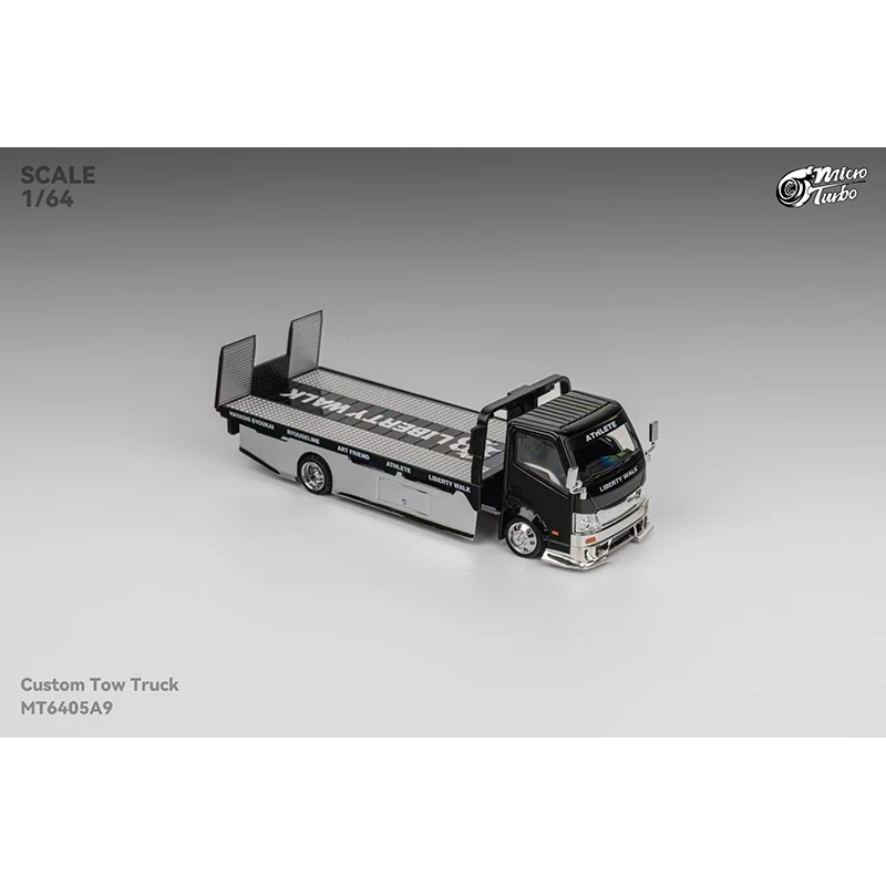 Предпродажа MT 1:64 300 серии Custom Tow LBWK Chrome Black Diecast Diorama Модель автомобиля Игрушка