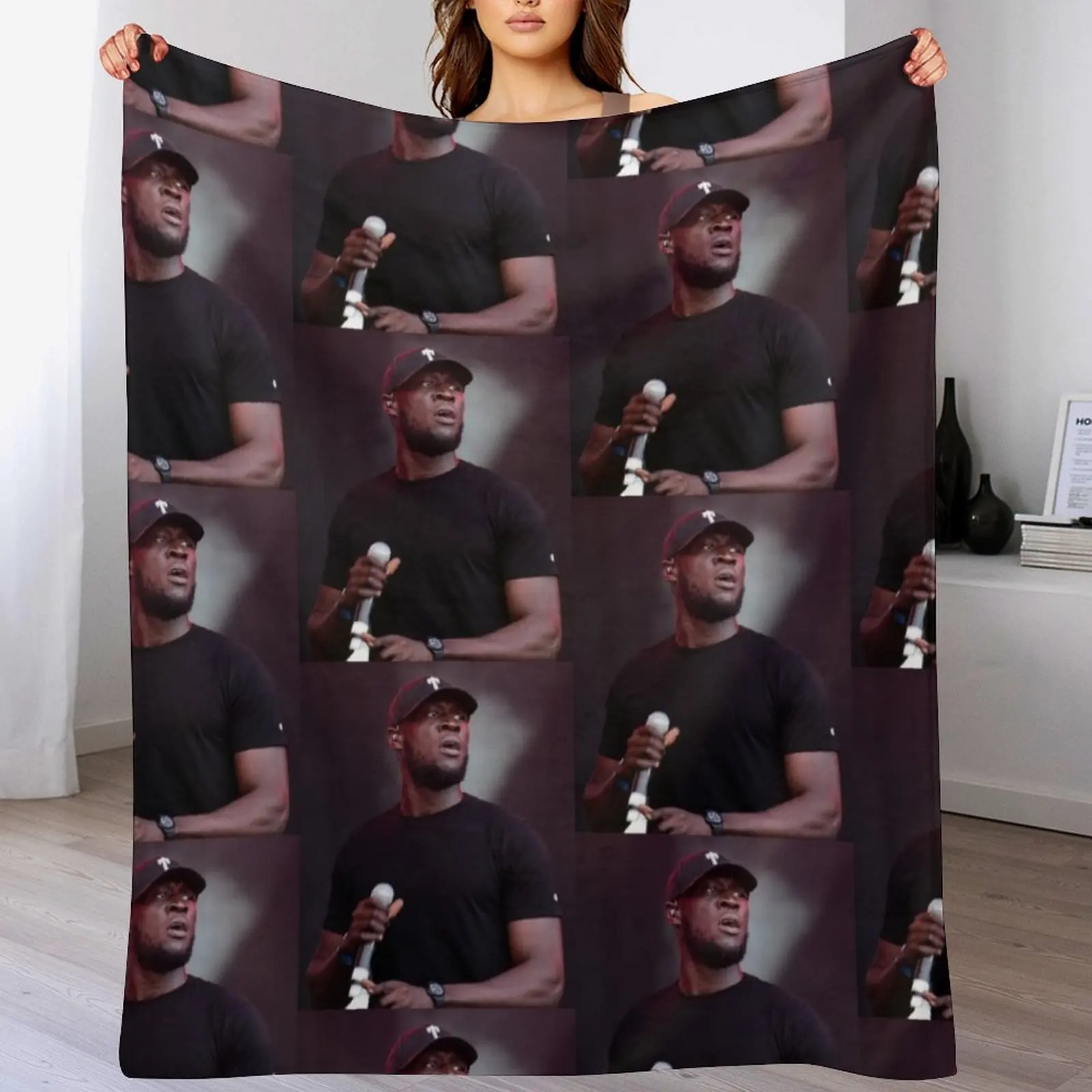 Oll Stormzy Music ivv4 Tour 2020 плед модные диваны винтажные одеяла