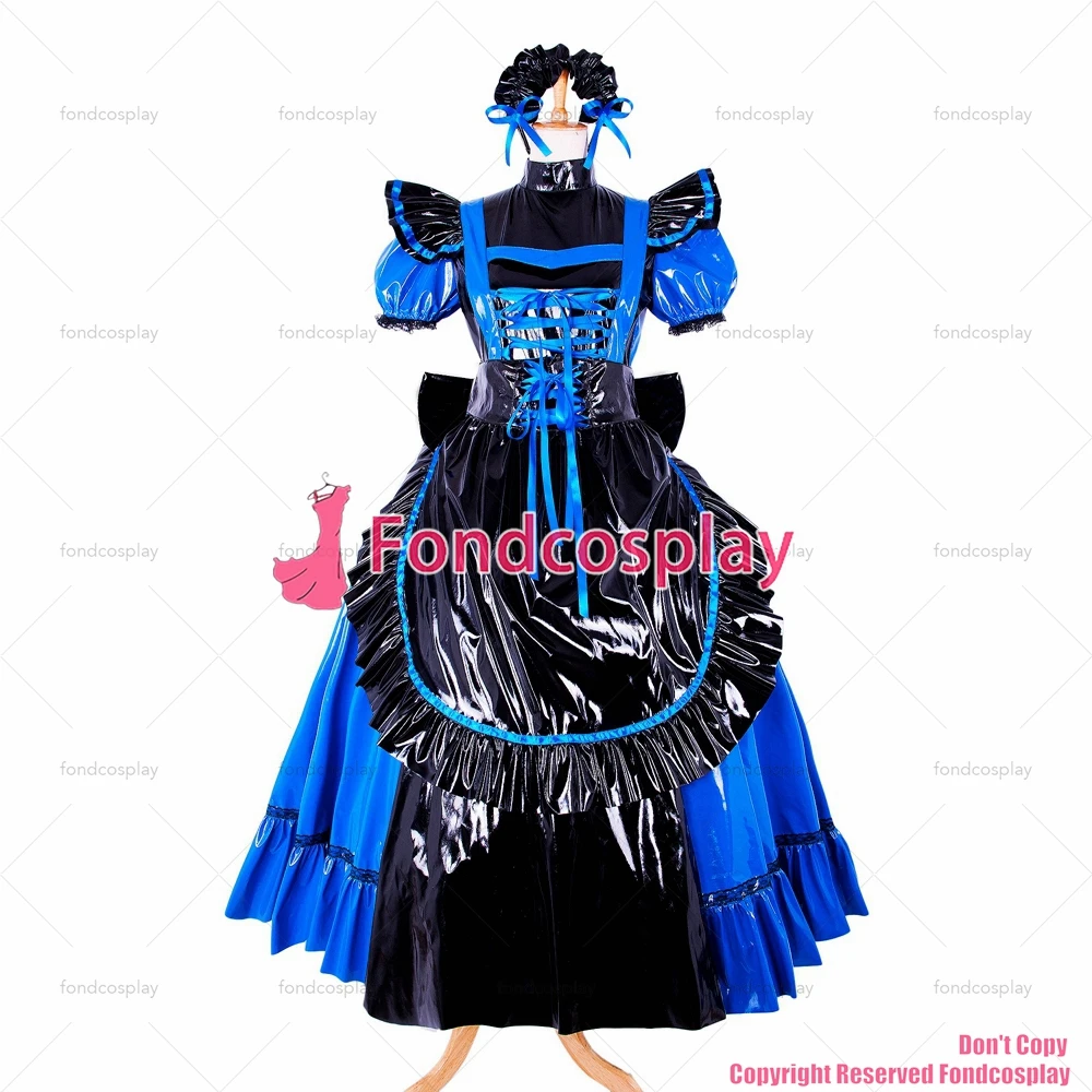 Fondcosplay взрослая сексуальная переодевания Сисси горничная длинное платье